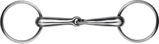 Produktbild von Feeling 2-Ring Gebiss aus satiniertem Edelstahl mit 125 mm Durchmesser