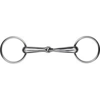 Produktbild von Feeling 2-Ring Gebiss aus satiniertem Edelstahl mit 125 mm Durchmesser