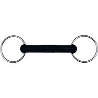 Produktbild von Feeling 2-Ring Gebiss mit Gummi-Effekt in Silber und Schwarz