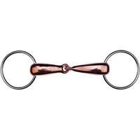Produktbild von Feeling 2-Ring Gebiss Wassertrense aus Kupfer hohl 13,5 cm Breite