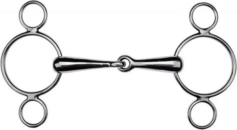 Produktbild von Feeling 3-Ring Gebiss aus Edelstahl in Silber