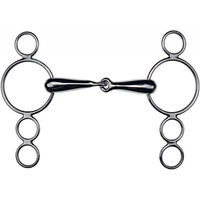 Produktbild von Feeling 4-Ring Gebiss aus Edelstahl in Silber oder Schwarz