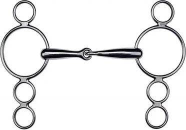 Produktbild von Feeling 4-Ring Gebiss aus Edelstahl in Silber oder Schwarz