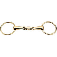 Produktbild von Feeling Anatomic 2-Ring Gebiss für Pferde in Silber oder Gold
