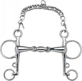 Produktbild von Feeling Anatomic Courtes Pelham für Pferde aus Edelstahl in Silber