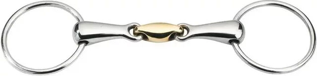 Produktbild von Feeling Anatomic Gebiss mit 2 Ringen aus Edelstahl für Pferde