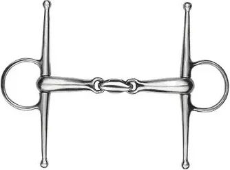 Produktbild von Feeling Anatomic Schenkeltrense aus Edelstahl mit Satin Finish und Full Wange in Mehrfarbig 125 mm