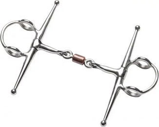 Produktbild von Feeling Aufzieh Schenkeltrense aus Edelstahl in Silber