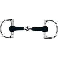 Produktbild von Feeling D-Ring Gebiss aus Edelstahl in Silber oder Schwarz