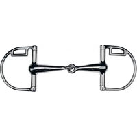 Produktbild von Feeling D-Ring Gebiss Loop Inside Dee Bit aus Edelstahl mehrfarbig 125 mm