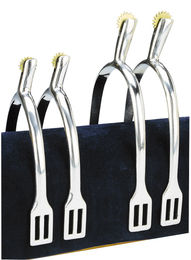 Feeling Damen Radsporen aus Edelstahl in Silber und Bunt – Bild 1 von 4