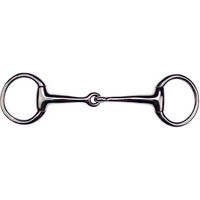Produktbild von Feeling Dressur-Olivenkopftrense aus Edelstahl in Bunt und Silber 125 mm