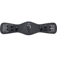 Produktbild von Feeling Dressurgurt Passage Line AS Sattelgurt aus Leder Schwarz 75 cm