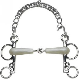 Produktbild von Feeling Flexi Pelham Gebiss für Pferde mit kurzen Wangen und gebrochenem Glied 125 mm
