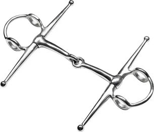 Produktbild von Feeling Full Check Gag Gebiss aus Edelstahl mehrfarbig 145 mm