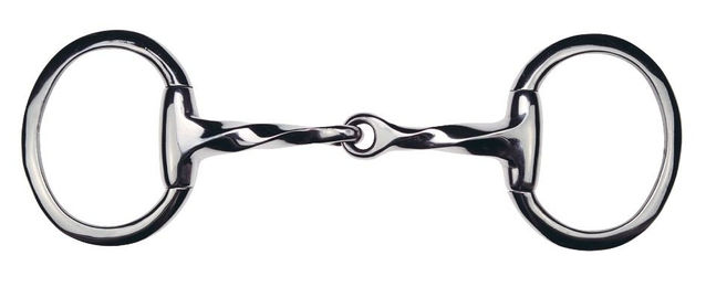 Produktbild von Feeling Gebiss FEE gedrehtes Olivenkopf einfach gebrochen Edelstahl Silber 14 mm
