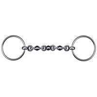 Produktbild von Feeling Gebiss FEE Waterford mehrfach gebrochen Edelstahl Silber 18 mm