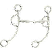 Produktbild von Feeling Gebiss für Pferde aus Edelstahl in Silber Breite 13,5 cm