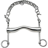 Produktbild von Feeling Gebiss für Pferde aus Edelstahl mit kurzen Ästen in Silber