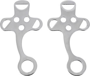 Produktbild von Feeling Hackamore Gebiss Äste aus Edelstahl 17 cm Silber Grau