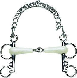 Produktbild von Feeling Kurze Wangen Gelenk Flexi Pelham Bit für Pferde 135 mm Mehrfarbig