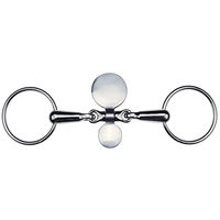 Produktbild von Feeling Löffel Ringtrense aus Edelstahl in Bunt und Silber 125 mm