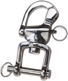 Feeling Marathon-Patent-Verschluss Karabinerhaken für Anhängerkupplungen aus Edelstahl Silber 127 mm – Bild 1 von 4