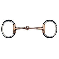 Produktbild von Feeling Olivenkopftrense Eggbutt Gebiss aus Edelstahl Mehrfarbig 125 mm