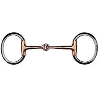 Produktbild von Feeling Olivenkopftrense Eggbutt Gebiss aus Edelstahl mehrfarbig 135 mm