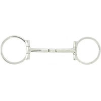 Produktbild von Feeling Olivenkopftrense Snaffle Wassertrense aus Edelstahl Silber
