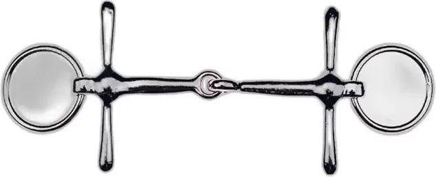 Feeling Pferde-Lerngebiss aus Metall in Silber – Bild 1 von 1