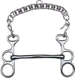 Feeling Postkandare Gag Bit 606690 aus Edelstahl mehrfarbig 125 mm - 125 mm – Bild 1 von 2