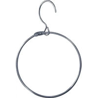 Produktbild von Feeling Präsentationsring für Reiter mit beweglichem Haken in Silber aus Metall
