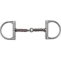 Produktbild von Feeling Rollers Dee Bit D-Ring Gebiss aus Edelstahl mehrfarbig 115 mm