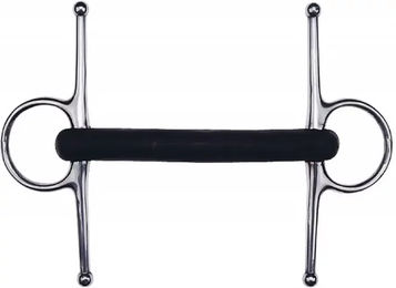 Feeling Rubber Gebiss ohne Gelenke aus Gummi mehrfarbig 135 mm – Bild 1 von 2