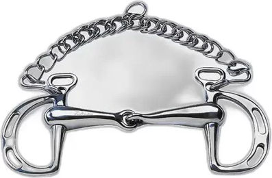 Feeling Springkandare aus Edelstahl 14,5cm Silber – Bild 1 von 2