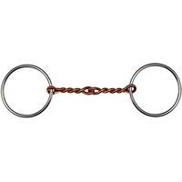 Produktbild von Feeling Twisted 2-Ring Gebiss aus Edelstahl mehrfarbig 135 mm