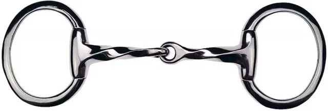 Feeling Twisted Olivenkopfgebiss aus Edelstahl mehrfarbig 125 mm – Bild 1 von 2