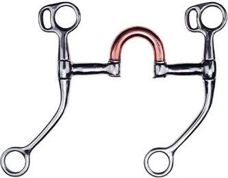 Produktbild von Feeling Westernkandare Korrekturbiss aus Edelstahl Silber 12,5 cm