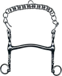 Feeling Weymouth Gebiss aus Edelstahl mehrfarbig 125 mm – Bild 1 von 2