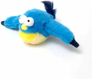 feinlux Elektrisches Katzenspielzeug Intelligenzspielzeug mit beweglichem Vogel aus Polyester und ABS – Bild 1 von 2