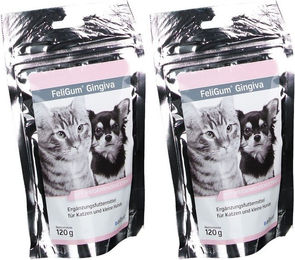 Produktbild von FeliGum Gingiva Zahnpflege Funktionssnack für Katzen 240g