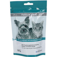 Produktbild von FeliGum Oxal Alfavet Kautabletten für Hunde und Katzen gegen Oxalatsteine 160g - 160 g