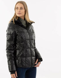 Feline HW 2024 Steppjacke Damen Meteorite Grau XL wasserabweisend mit Kunstdaune – Bild 1 von 1