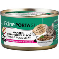 Produktbild von Feline Porta 21 Katzen Nassfutter Adult Thunfisch in Sauce 6 x 90 g getreidefrei - 6 x 90 g