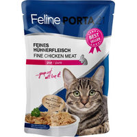 Produktbild von Feline Porta 21 Katzen Nassfutter Hühnerfleisch pur Stückchen in Sauce 6 x 100 g - 6 x 100 g