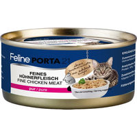 Produktbild von Feline Porta 21 Katzen Nassfutter Hühnerfleisch Stückchen in Sauce 6 x 156 g - 6 x 156 g