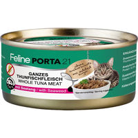 Produktbild von Feline Porta 21 Katzen Nassfutter Thunfisch in Sauce getreidefrei 6 x 156 g - 6 x 156 g
