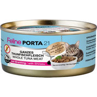 Produktbild von Feline Porta 21 Katzen Nassfutter Thunfisch in Sauce getreidefrei 6 x 156 g - 6 x 156 g