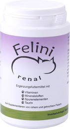 Produktbild von Felini Renal Hypoallergenes Nahrungsergänzungspulver für Katzen 250 g